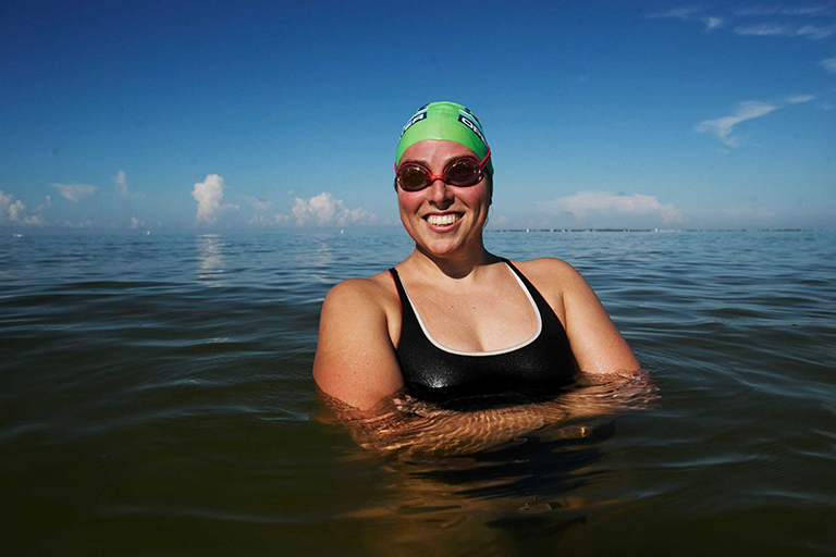 Another meter, another mile: Heather Roka swims the English Channel